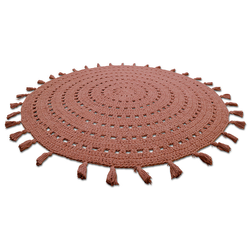 NILA CORK crochet children's rug