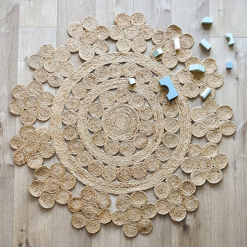 MOORA round original jute rug