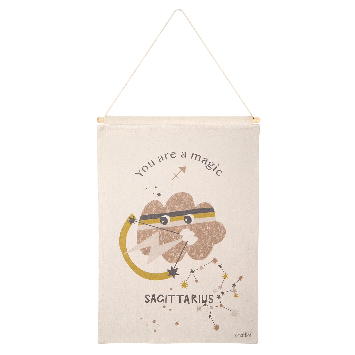 LITTLE SAGITTARIUS children's wall decoration zodiac sign sagittarius