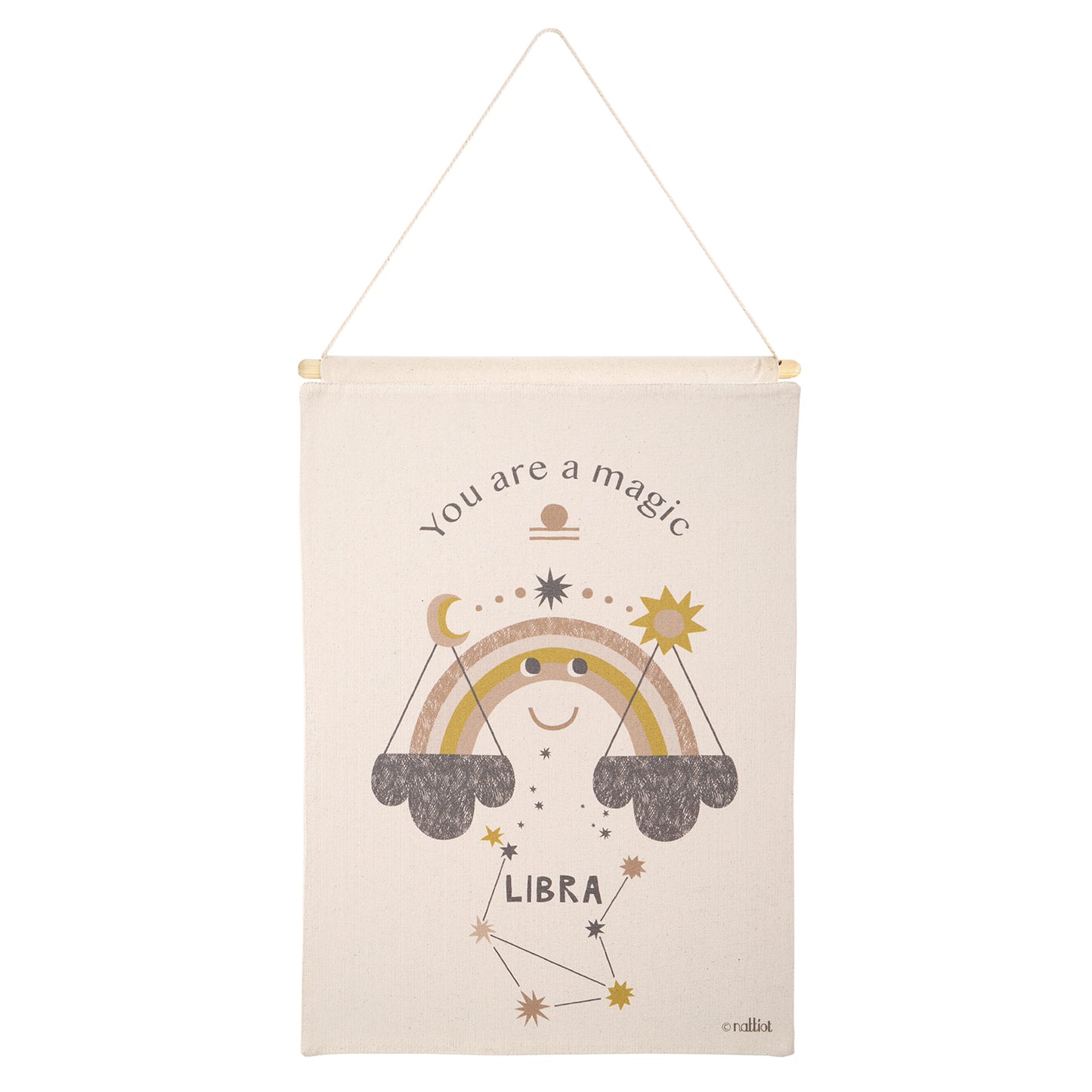 LITTLE LIBRA children's wall decoration zodiac sign libra