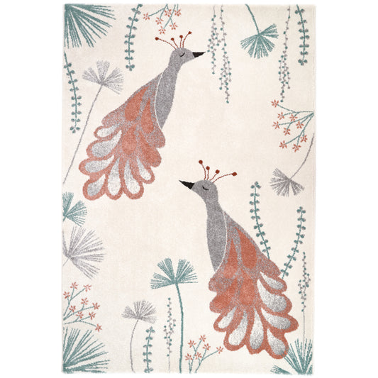 SENKA birds children's rug