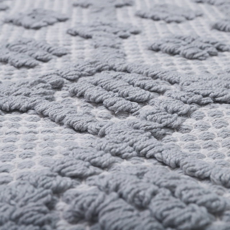 BLONDER GREY natural & grey children's rug