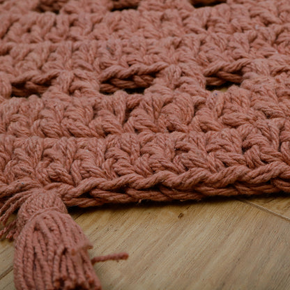 NILA CORK crochet children's rug