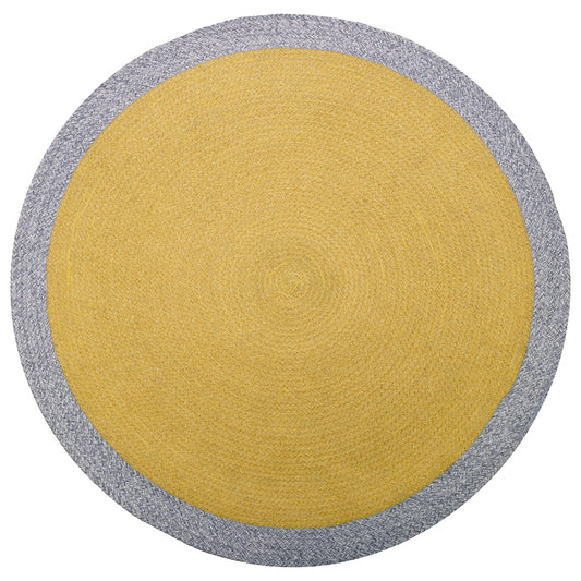 NOLAN TUMERIC children's rug in braided wool