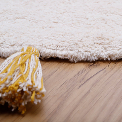 RAINBOW rainbow children's rug with tassels
