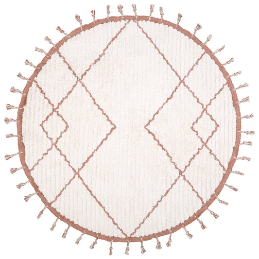 CÔME NATUREL CORK round children's rug