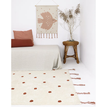 NÜMI Amber children's rug with dots