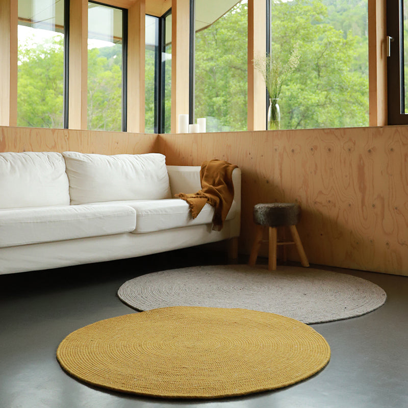 NEETHU MANGO S felted wool rug