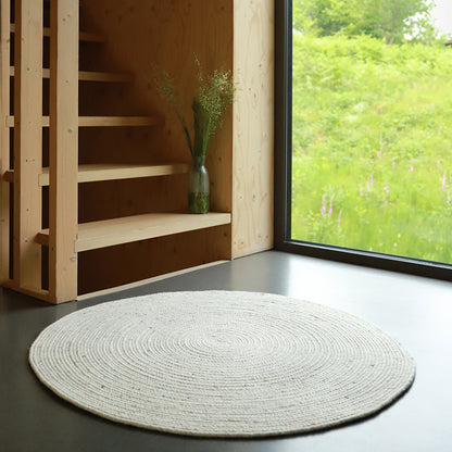 NEETHU NATURAL S felted wool rug