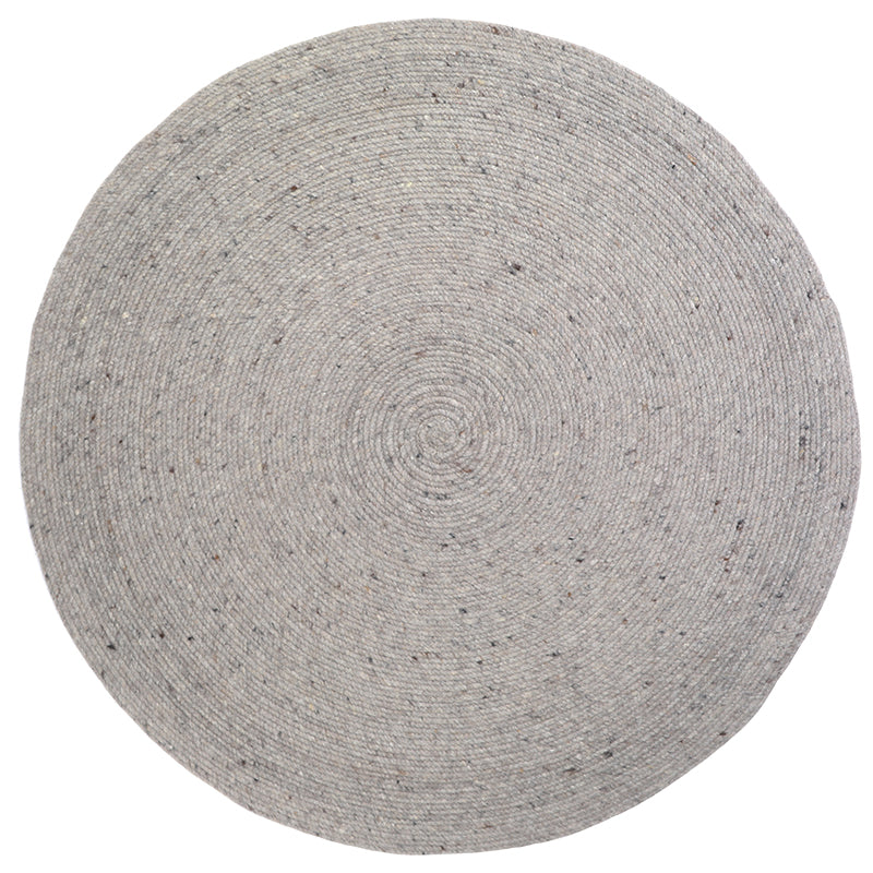 NEETHU GREY S felted wool rug