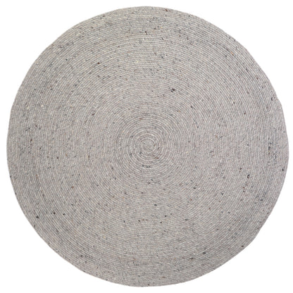 NEETHU GREY S felted wool rug
