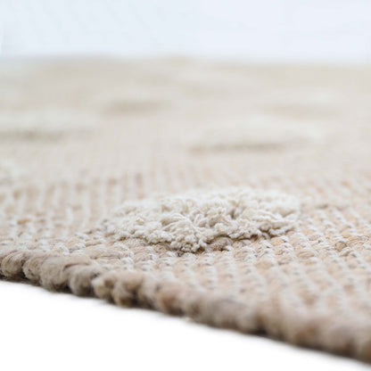 NOP jute & cotton rug