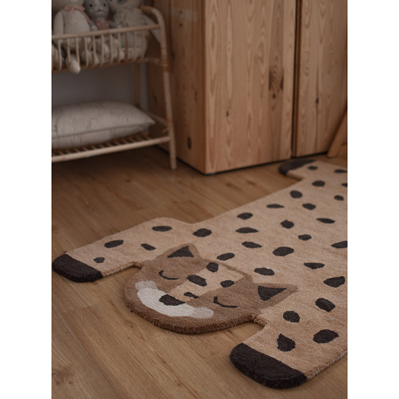 KUMAKO children's rug leopard