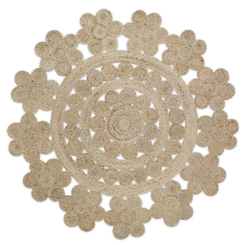 MOORA round original jute rug