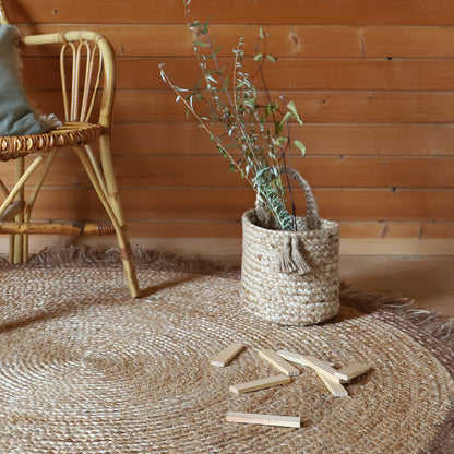 OSLO jute storage basket