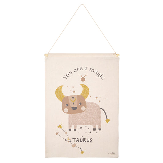 LITTLE TAURUS children's wall decoration zodiac sign taurus