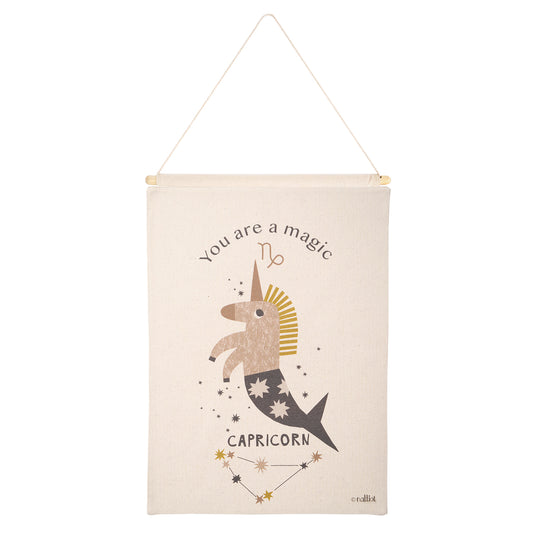 LITTLE CAPRICORN children's wall decoration zodiac sign capricorn