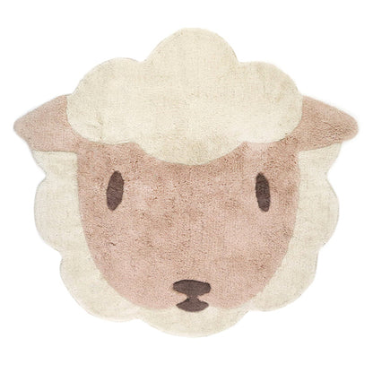 LOLHO little sheep washable cotton children's bedroom carpet