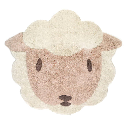 LOLHO little sheep washable cotton children's bedroom carpet