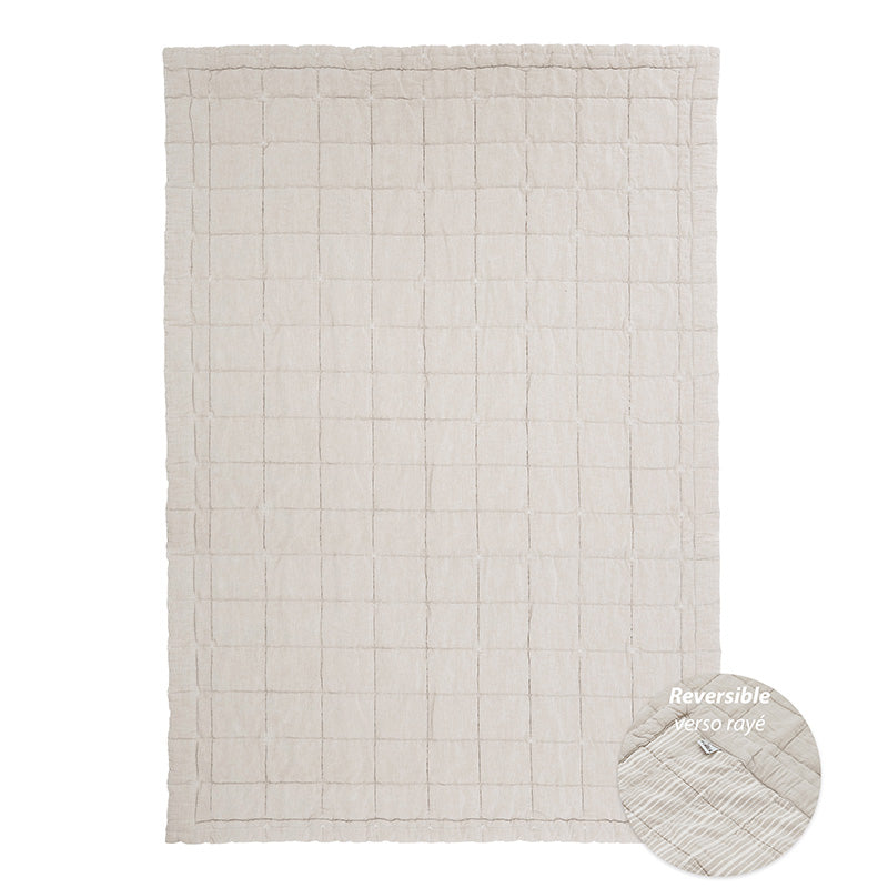 ANNA SABLE LAVE M reversible baby blanket 