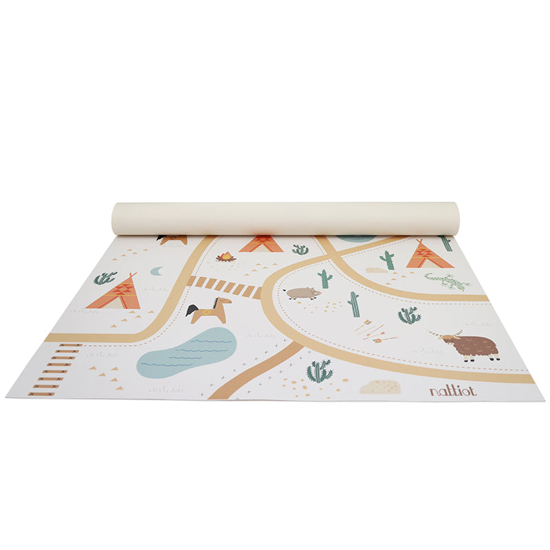 SUPER WESTERN recyclable vinyl playmat