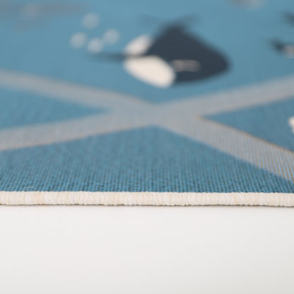 LITTLE DEEP BLUE indoor & outdoor children's play mat
