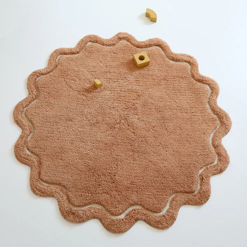 Children's washable cotton mat SWEET APRIL TOFFEE