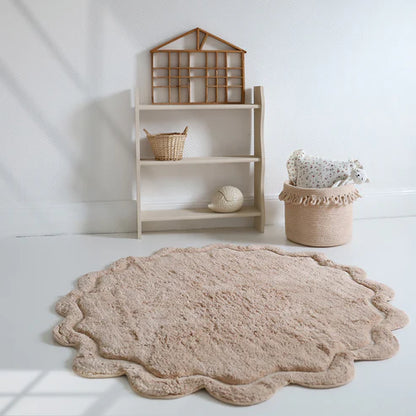 Children's washable cotton mat SWEET APRIL NUDE