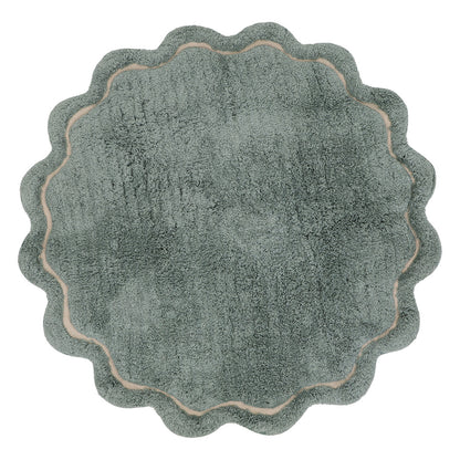 Children's washable cotton mat SWEET APRIL AQUA