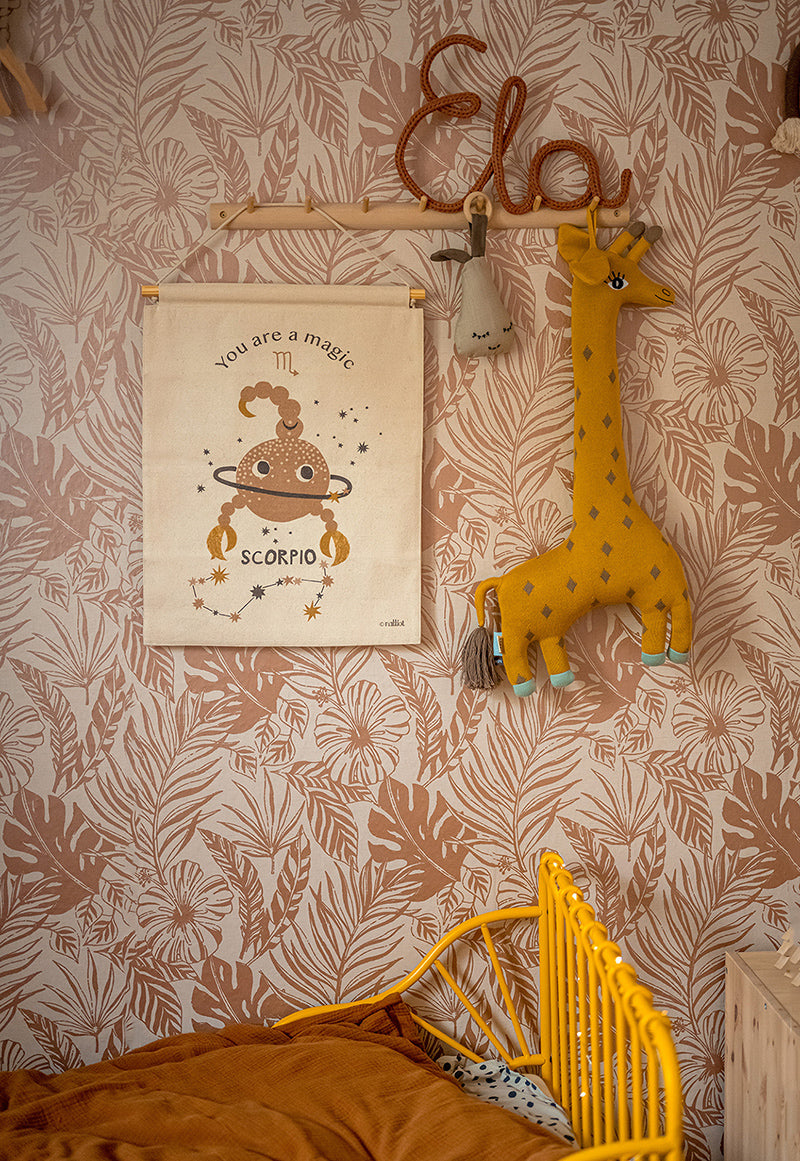 LITTLE SCORPIO children's wall decoration zodiac sign scorpio