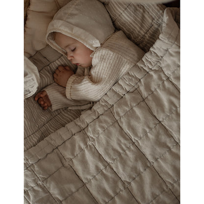 ANNA SABLE LAVE M reversible baby blanket 