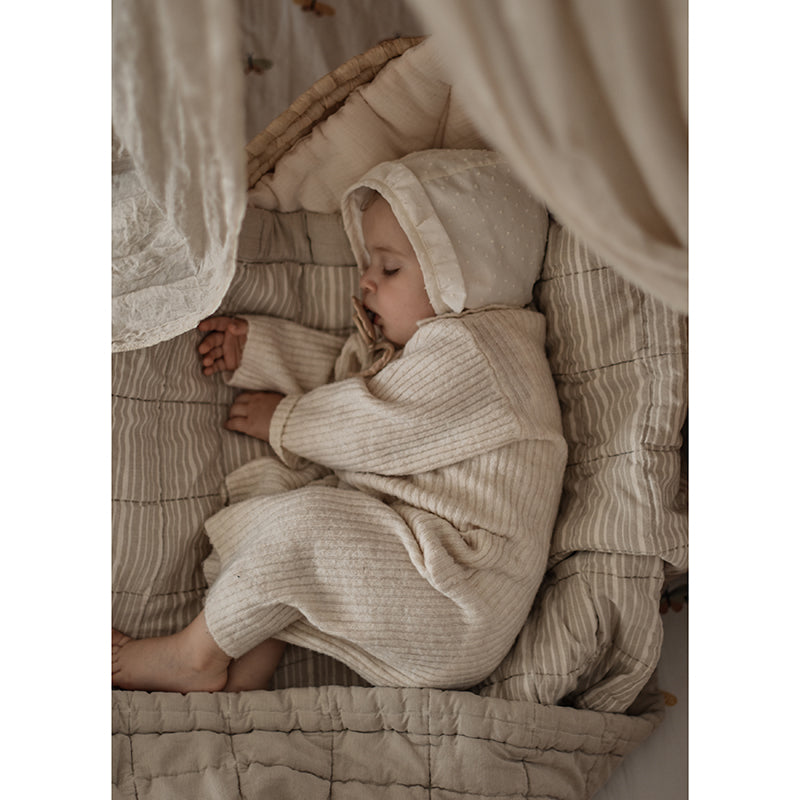 ANNA SABLE LAVE M reversible baby blanket 