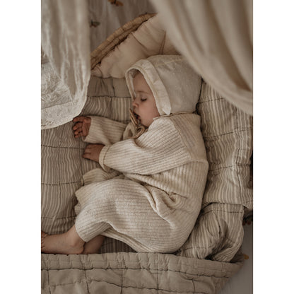 ANNA SABLE LAVE M reversible baby blanket 