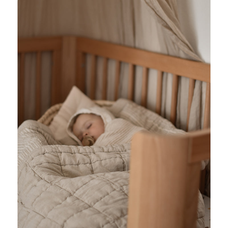 ANNA SABLE LAVE M reversible baby blanket 